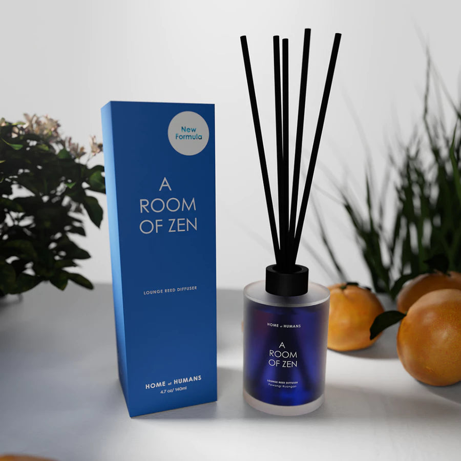 HMNS HOME of HUMANS A Room of Zen Lounge Reed Diffuser 140 ml – Home Fragrance