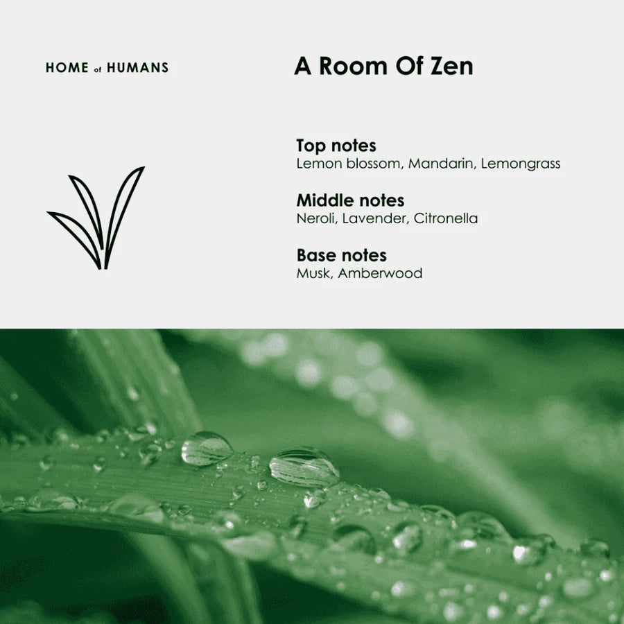 HMNS HOME of HUMANS A Room of Zen Lounge Reed Diffuser 140 ml – Home Fragrance