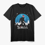Believe Big Foot Christmas Funny T-Shirt