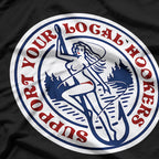Support Your Local Hookers Fishing T-Shirt