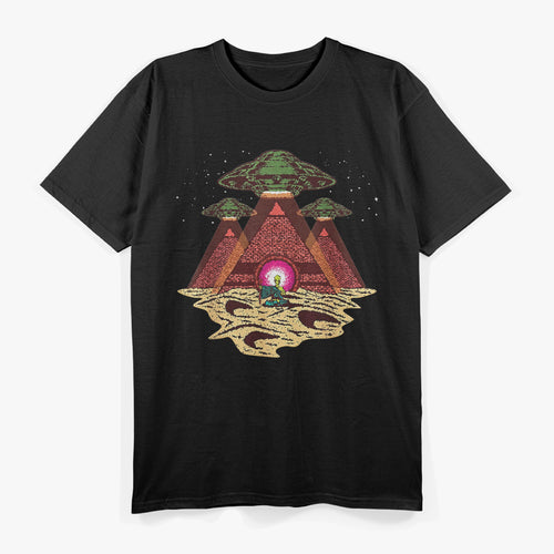 Alien Space Ships and Abductions: The Eerie World T-Shirt