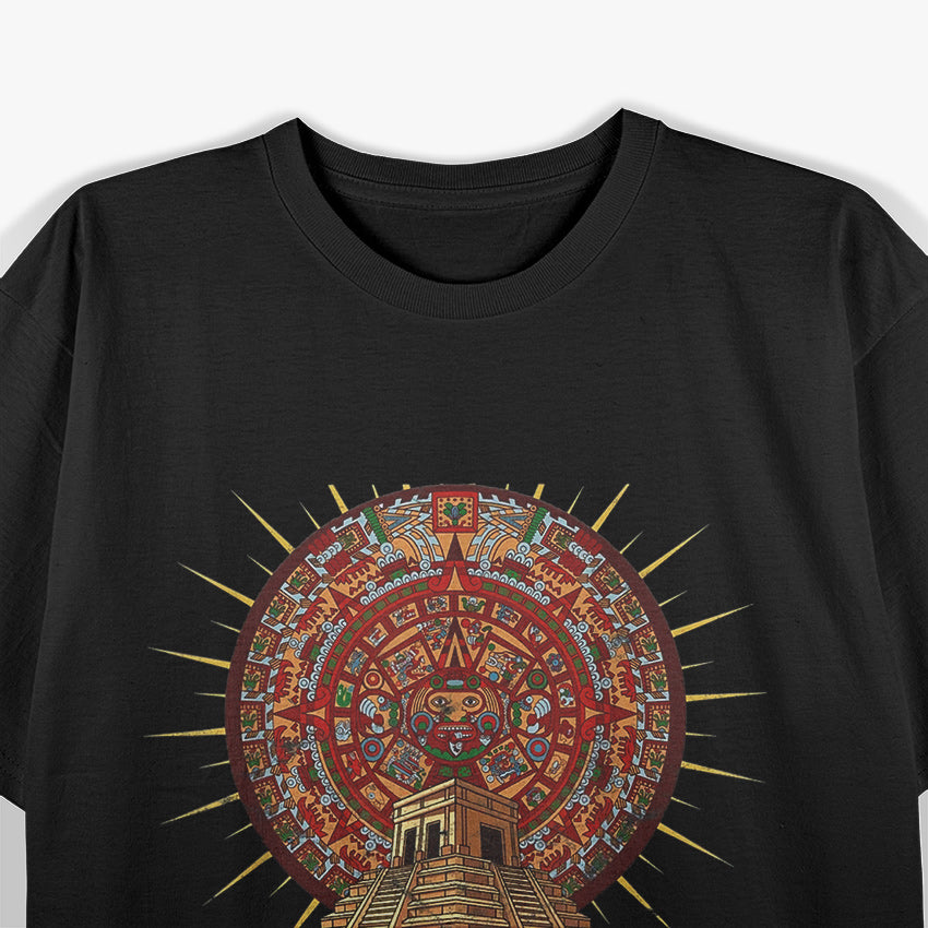 Ancient Sacred Mayan Pyramid Monument of Mysteries T-Shirt