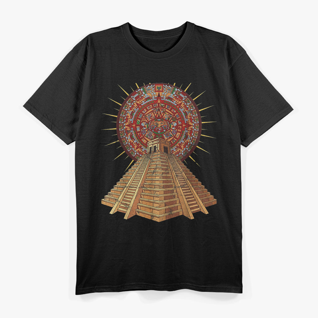 Ancient Sacred Mayan Pyramid Monument of Mysteries T-Shirt