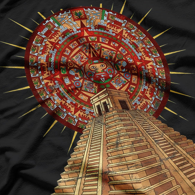 Ancient Sacred Mayan Pyramid Monument of Mysteries T-Shirt