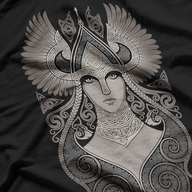 Freya Goddess Freyja Norse Icon of Love and Power T-Shirt