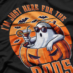 I'm Just Here For The Boos Ghost Funny T-Shirt