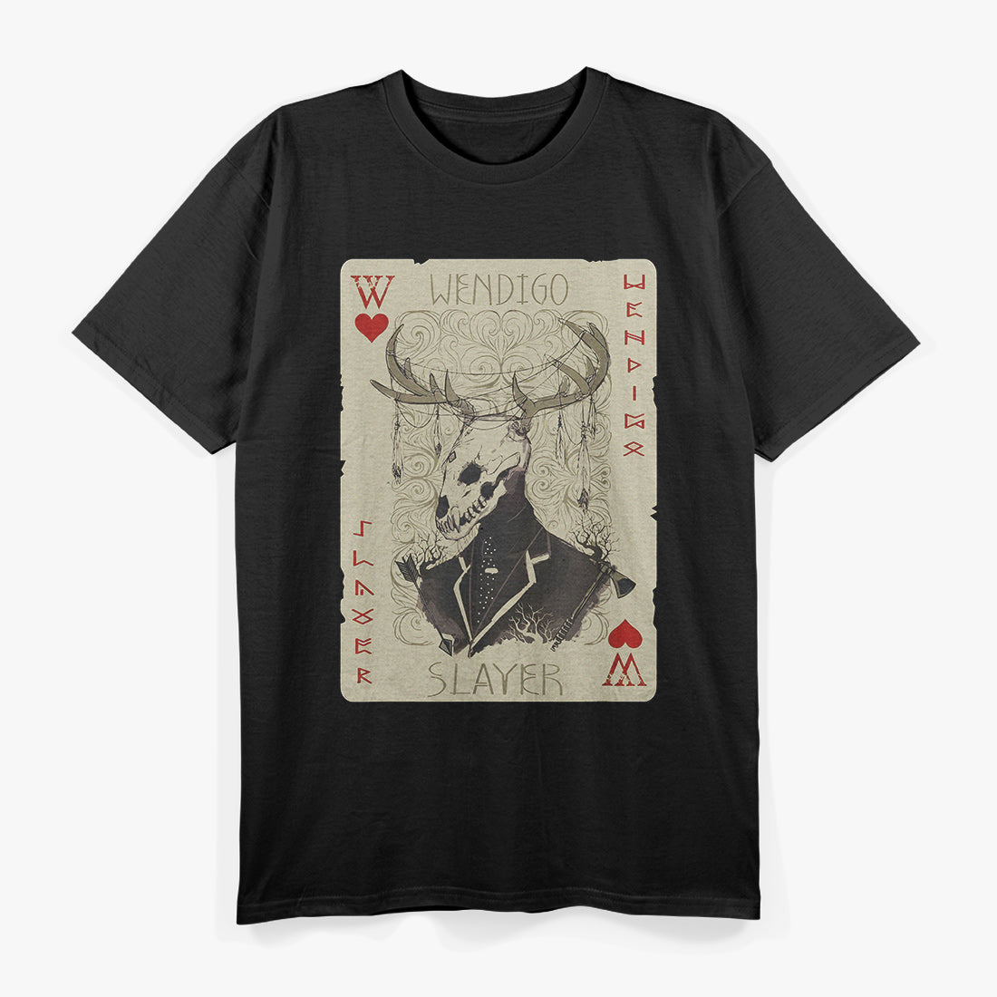 Wendigo Cryptid The Haunting Legend of the Skin Walker T-Shirt