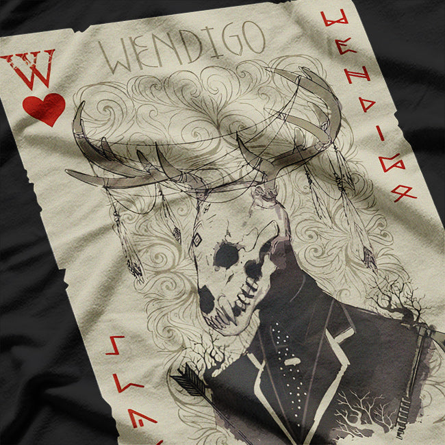 Wendigo Cryptid The Haunting Legend of the Skin Walker T-Shirt
