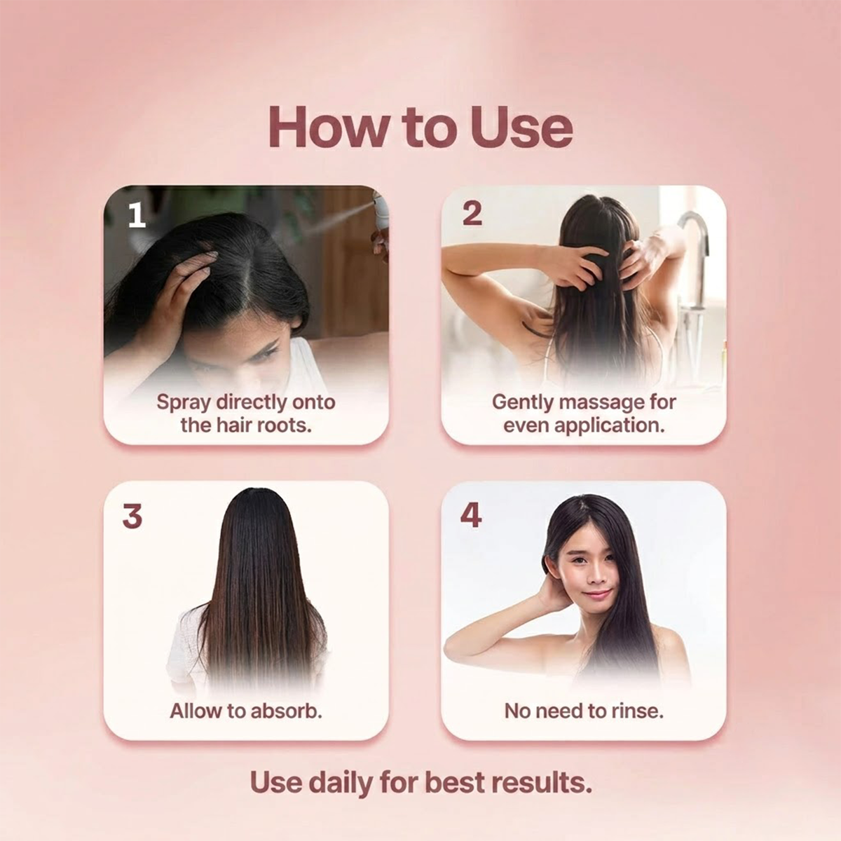 Tropee Mama Hair Treatment Tonic 60ml Anti Hair Loss Hair Growth Scalp Care