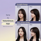 NEW Mise en Scene Curling Matte Volume Hair Fixer Spray 200ml Lightweight Hold
