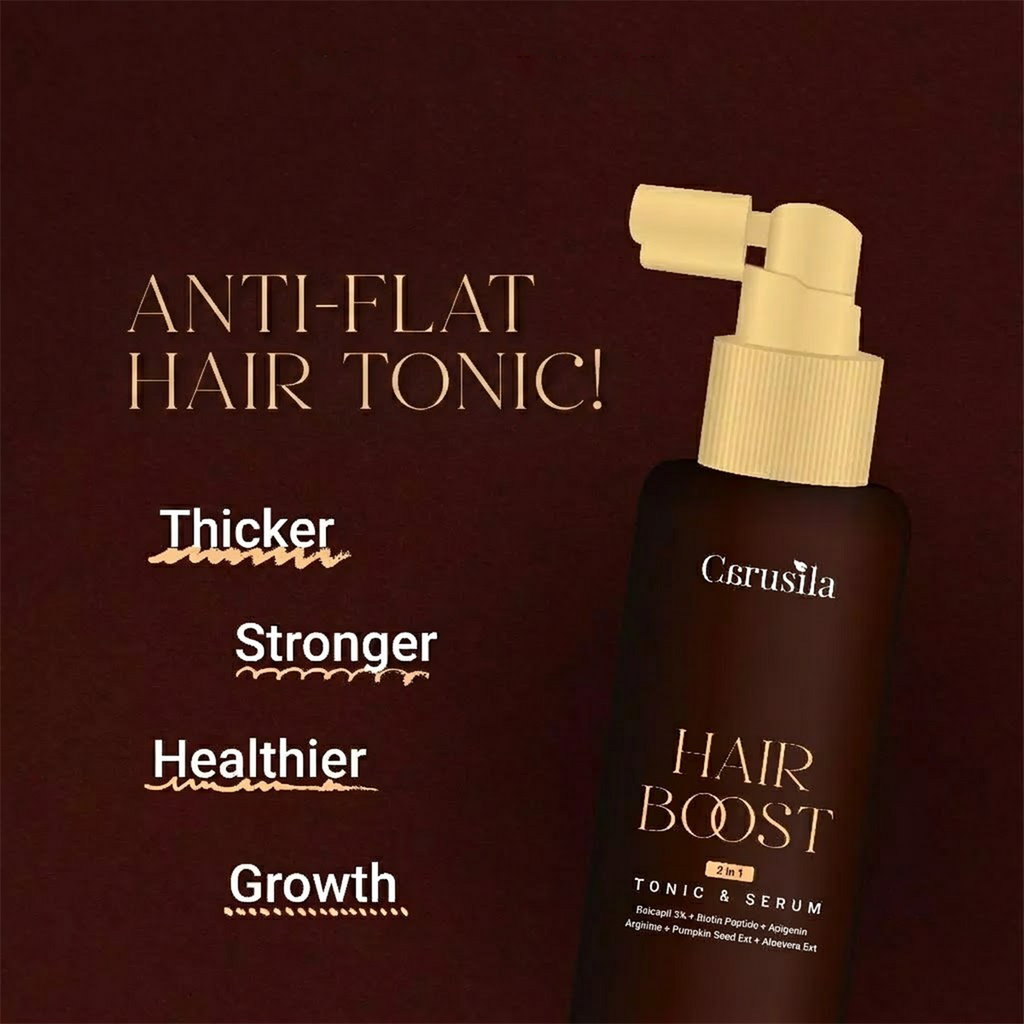 CARUSILA Hair Boost 2in1 Tonic Serum with Baicapil Hair Growth Care 100ml