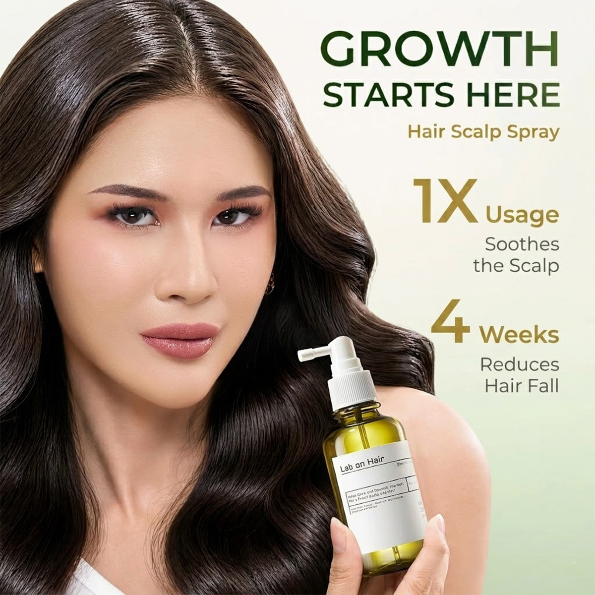 Lab On Hair Scalp Spray Hair Tonic Anti Hair Loss Strengthening Scalp Care