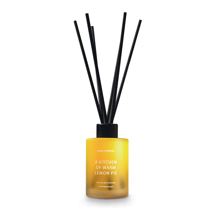 HMNS HOME of HUMANS A Kitchen of Warm Lemon Pie Reed Diffuser 140ml – Home Fragrance