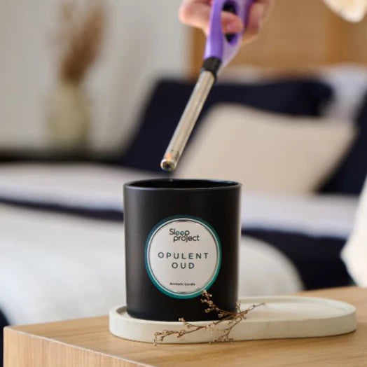 Sleep Project Opulent Oud Aromatic Candle 310g – Premium Scented Candle
