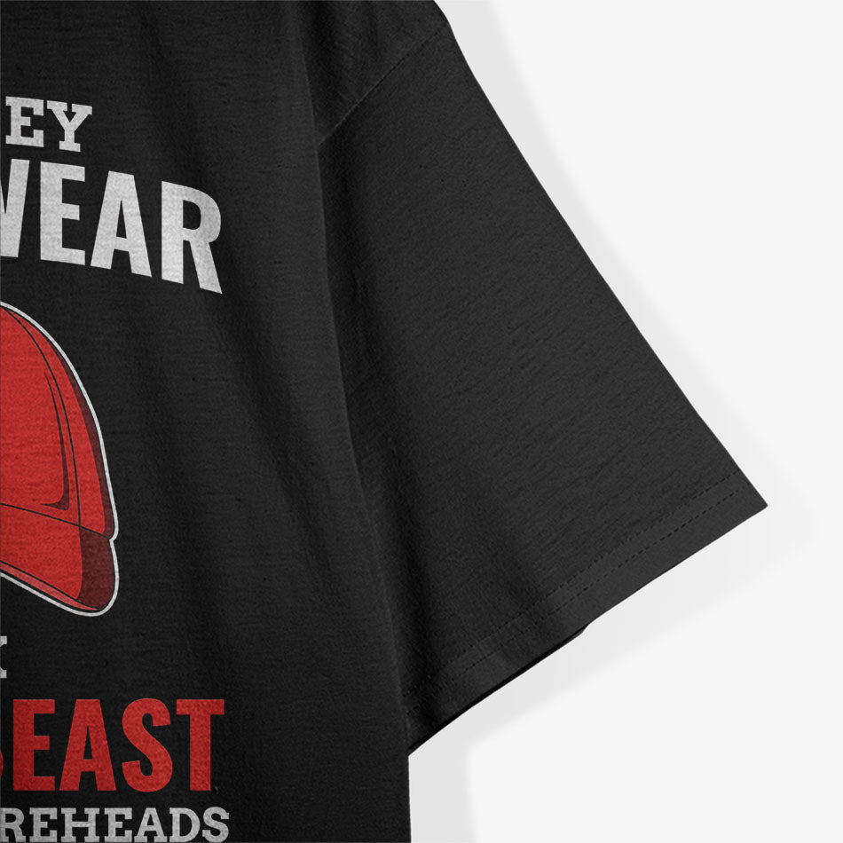 Funny Anti Trump Mark Of The Beast Red Hat Liberal Gift T-Shirt