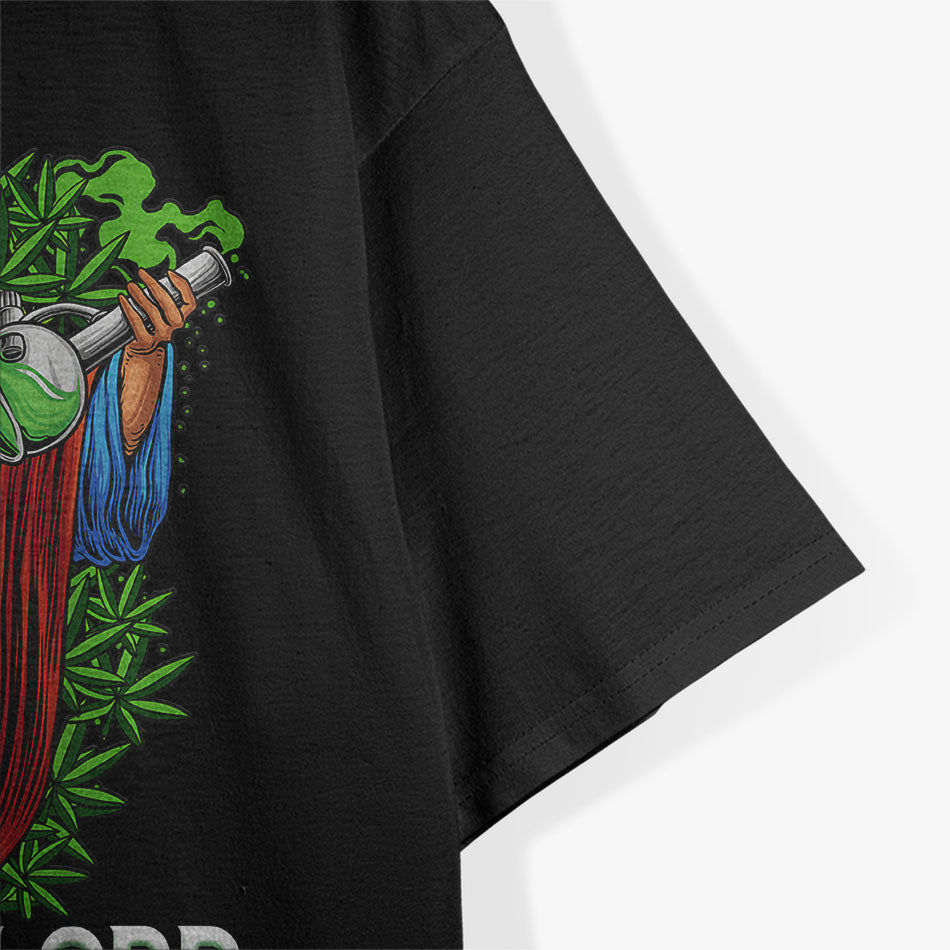 Funny Blaze the Lord High Stoned Jesus 420 Lovers T-Shirt