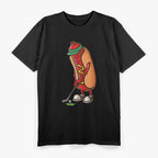 Golf Hotdog Golfing Sausage Golf Player T-Shirt