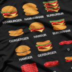 Funny Hamburger Burger Meme Cheeseburger Humor Humorous T-Shirt