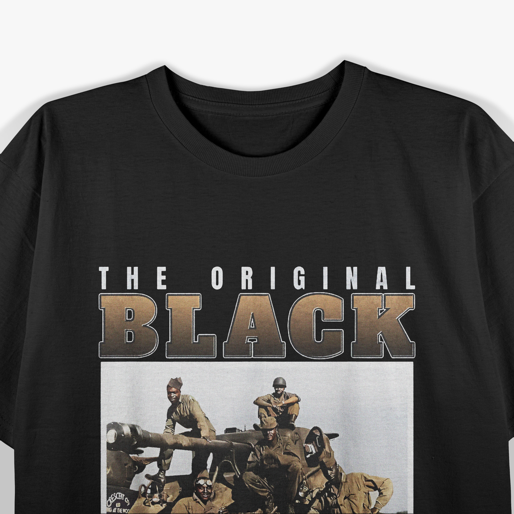 761st Tank Battalion Tribute, Black Panthers WW2 T-Shirt