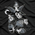 Baphomet Vintage Creepy Cute Cartoon Goat with Occult Charm T-Shirt