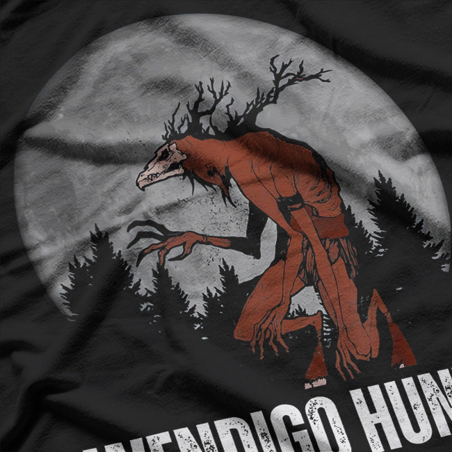 Funny Wendigo Cryptid Skin: A Humorous Take on the Haunting Legend T-Shirt