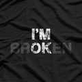Grief Keepsake I'm OK Broken T-Shirt