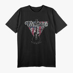 American Flag Guitar, Vintage Guitar Player Gift T-Shirt