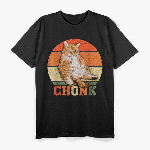 CHONK FAT CAT RETRO T-Shirt