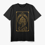 Norse Goddess Freyja A Mystical Tarot Card T-Shirt
