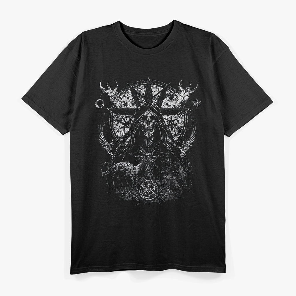 Occult Unholy Grunge Emo Skull Design for Dark Souls T-Shirt