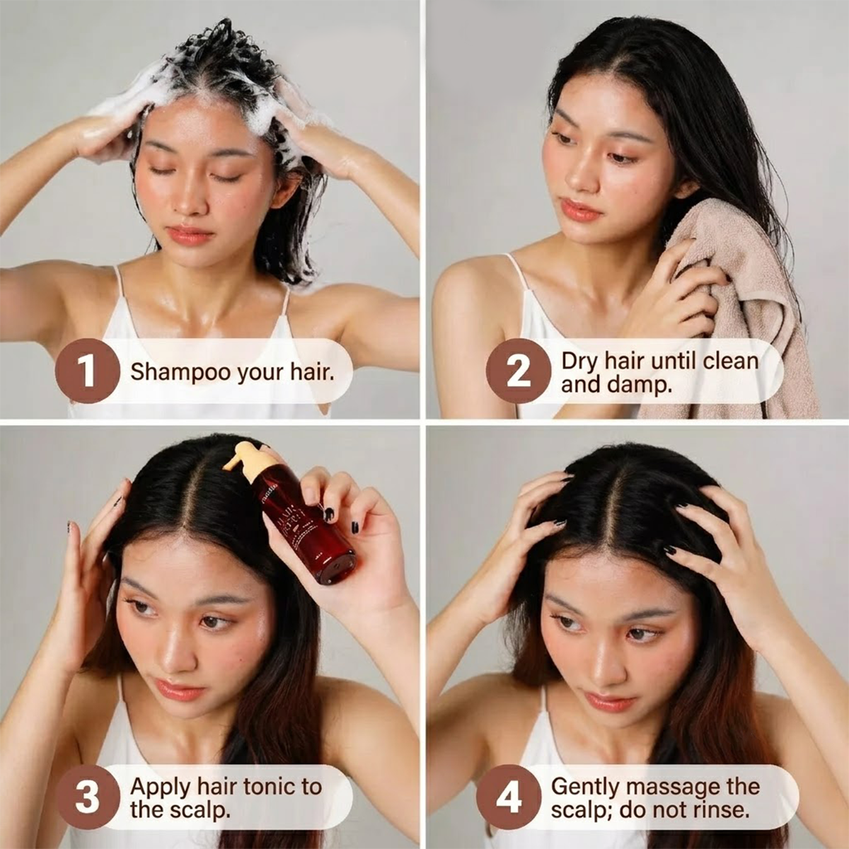 CARUSILA Hair Boost 2in1 Tonic Serum with Baicapil Hair Growth Care 100ml