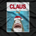 Funny Christmas Santa Claus Shark Reindeer T-Shirt
