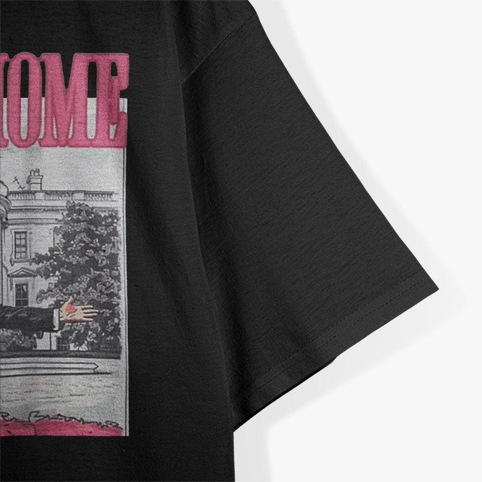 Trump 2024 Pink Daddys Home Men's T-Shirt