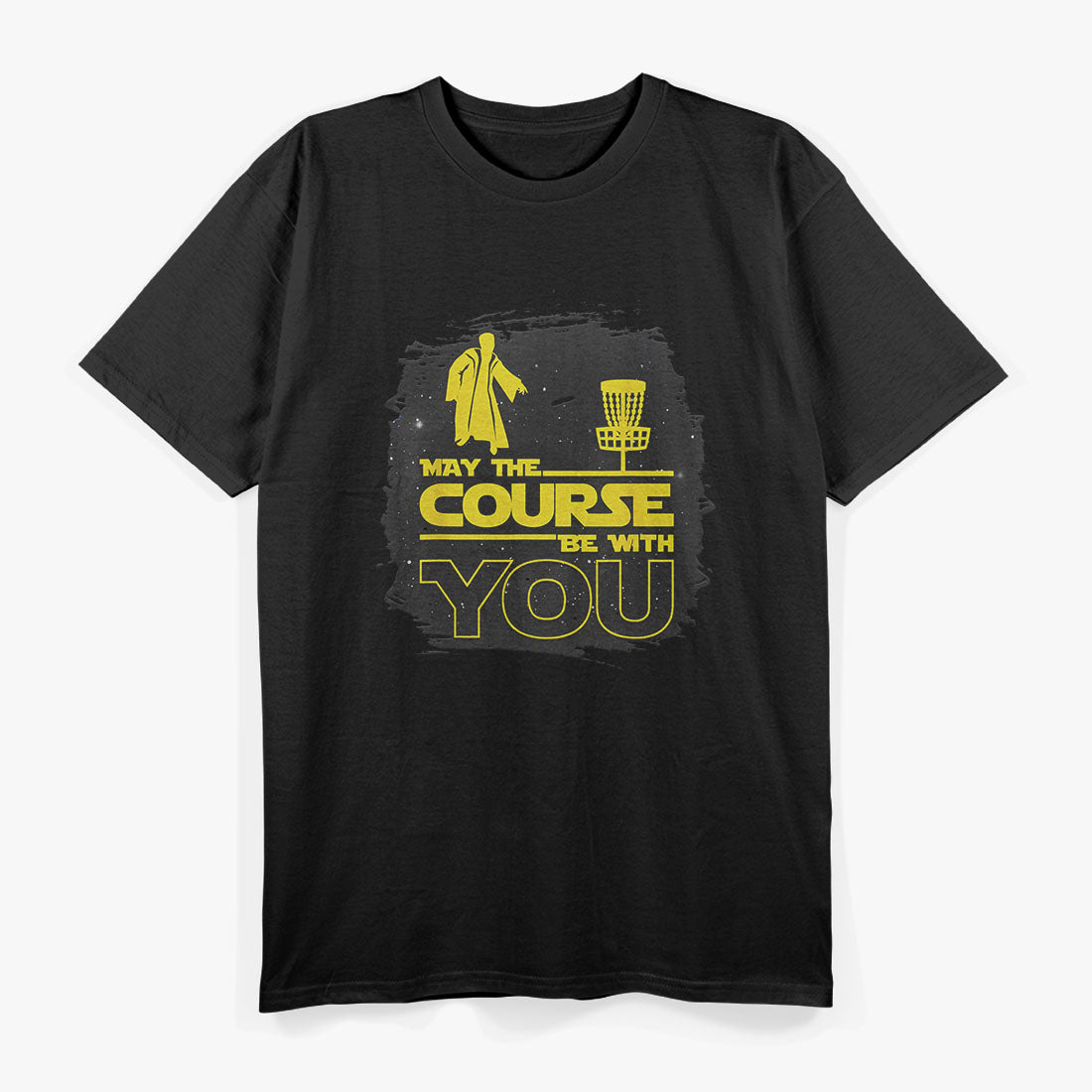 Disc Golf Funny May The Course Be With You T-Shirt