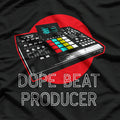 Beatmaker Drum Machine Pun Costume For A Music Producer T-Shirt