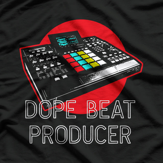 Beatmaker Drum Machine Pun Costume For A Music Producer T-Shirt