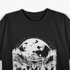 Cryptid Monsters Bigfoot and Mothman T-Shirt