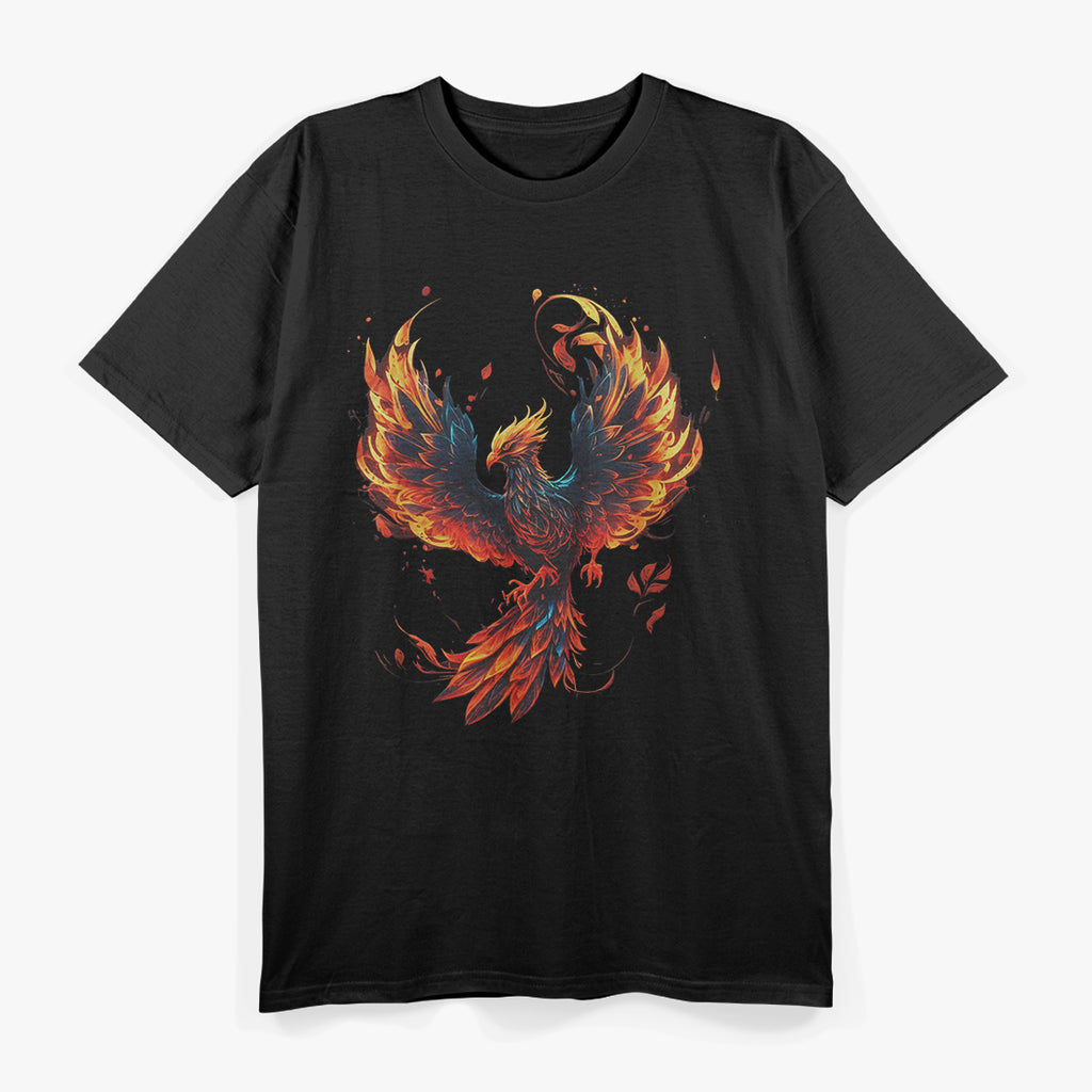 Fire Phoenix Reborn Legend of the Flaming Firebird T-Shirt