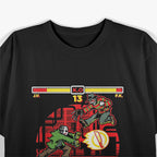 Horror Movie Video Game Lazy Halloween Costume Funny Gamer T-Shirt