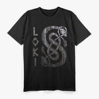 Loki's Symbol The Serpent of Mischief and Chaos T-Shirt