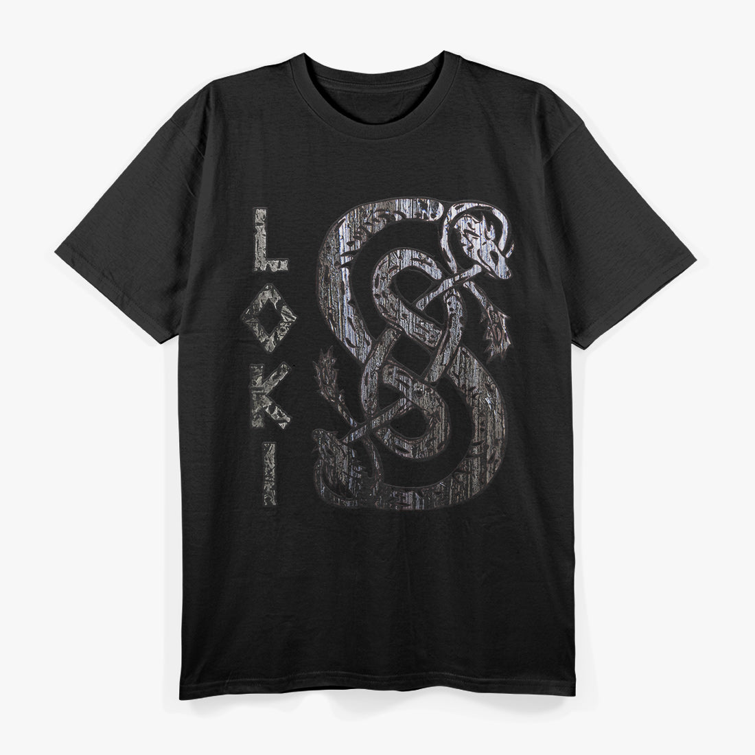 Loki's Symbol The Serpent of Mischief and Chaos T-Shirt