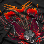 Satanic Baphomet Skeleton Skull Devil for Gothic Occult Lovers T-Shirt
