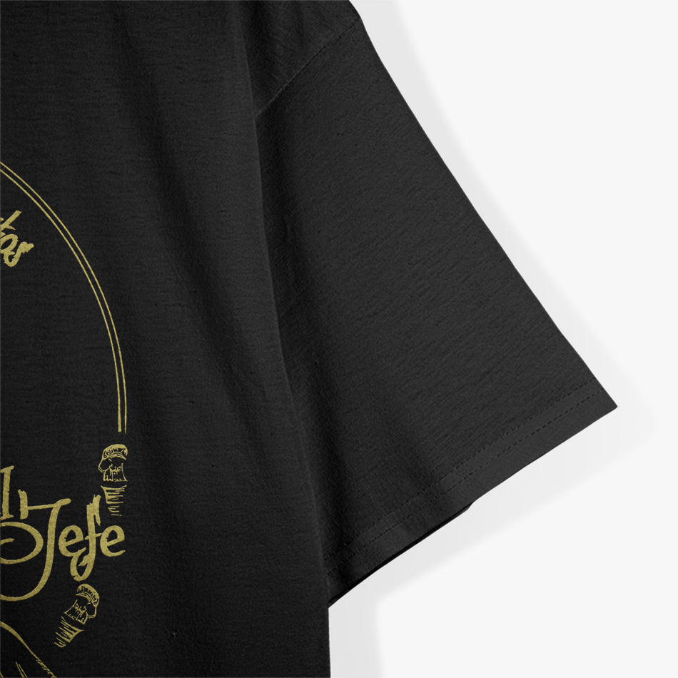 Skull Santa Muerte El Jefe - Powerful and Mystical T-Shirt