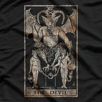 The Devil Tarot Vintage Distressed Occult T-Shirt