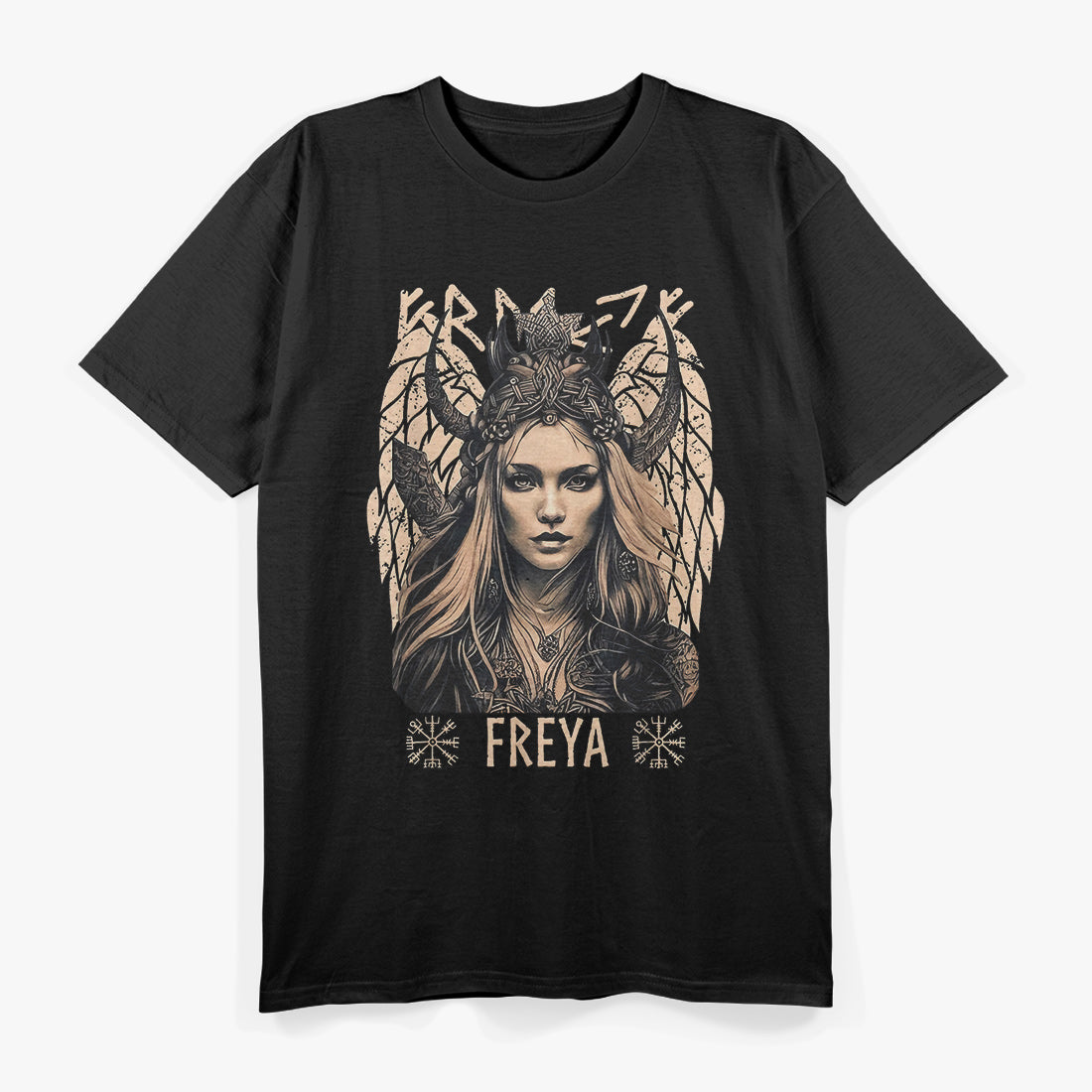 Viking Goddess: Mystical Power and Grace of Norse Mythology T-Shirt