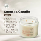 Muno Folk Peaceful Scented Candle 300g – Natural Soy Wax Long-Lasting Home Fragrance
