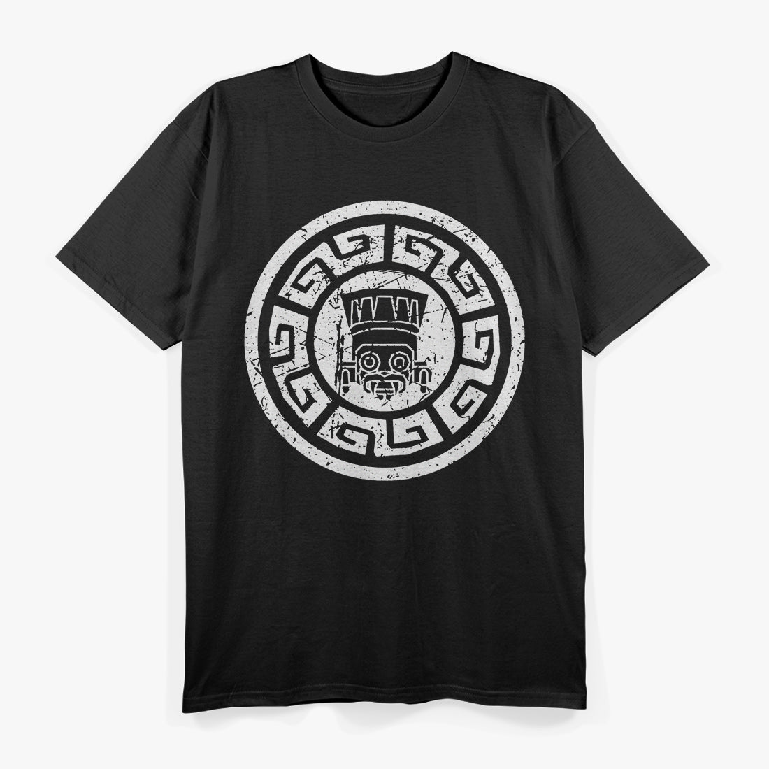 Aztec King Tlaloc Mexican Civilization's Rain God T-Shirt