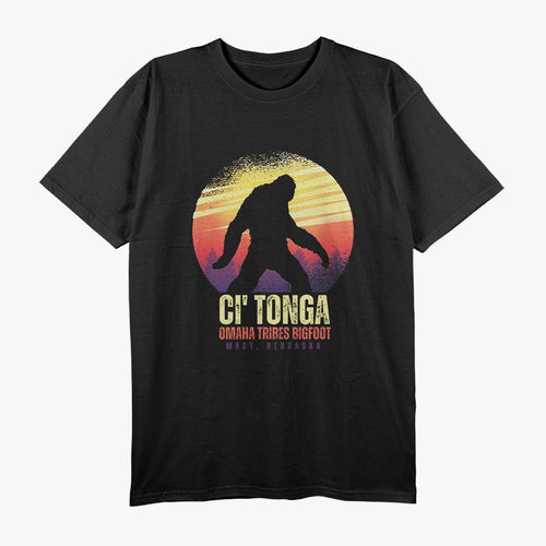 Ci Tonga Omaha Tribes - Bigfoot Legend from Macy, Nebraska T-Shirt