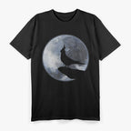 Cockatiel Silhouette - Cockatiel Parrot Bird Moon T-Shirt
