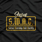 JESUS S.W.A.G Serve Worship And Glorify Christian Lover T-Shirt